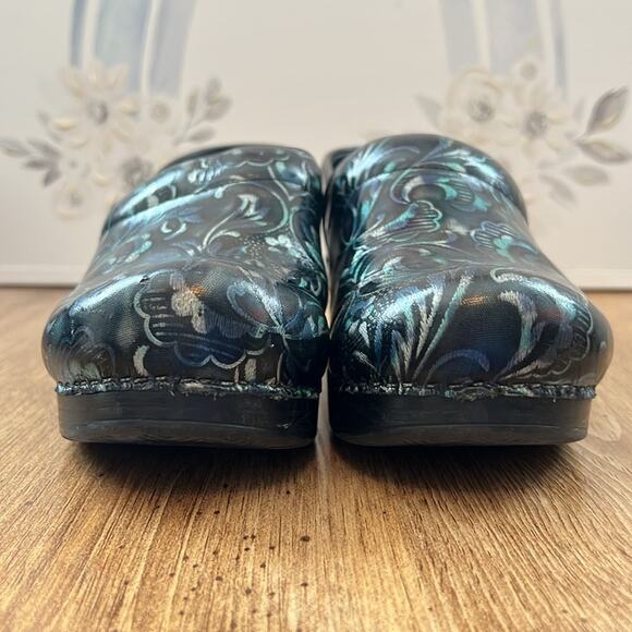 Dansko Floral Print Clogs - Picture 7 of 14